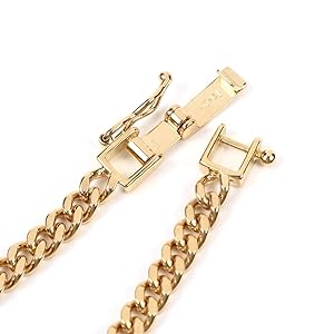 18k チェーンブレスレット 10g 18金 ブレスレット 喜平 8面トリプル 10g 18cm ゴールド メンズ
